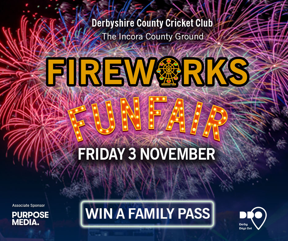 Fireworks & Fun Fair Ticket Giveaway - Derby Days Out