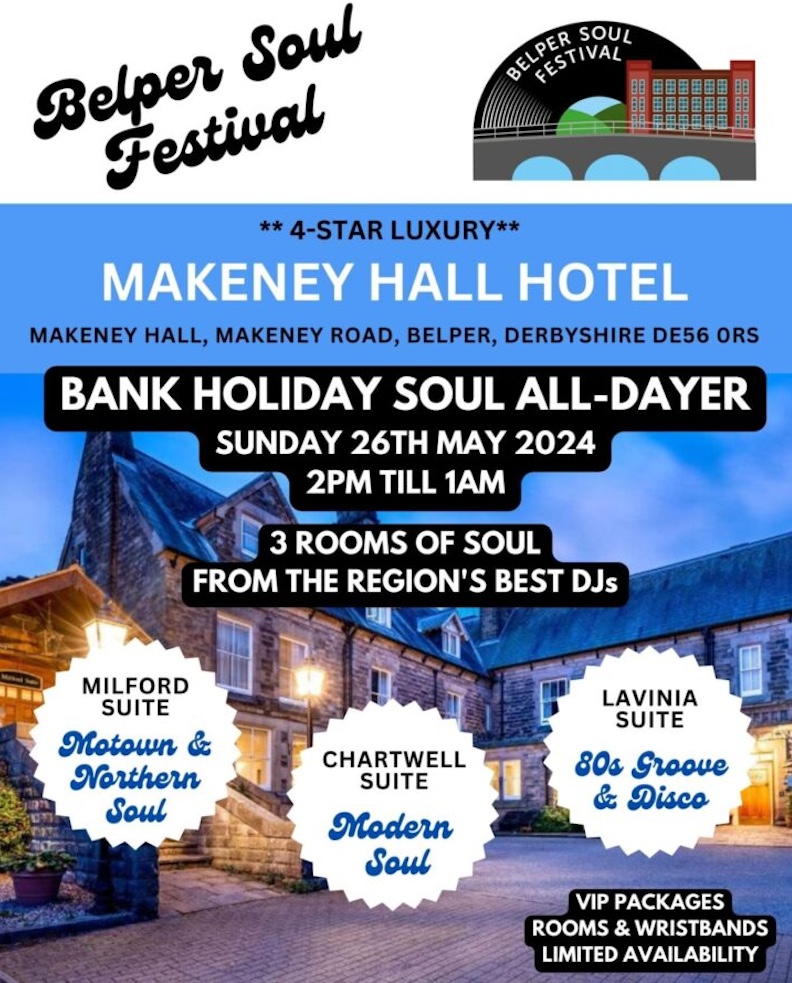 Belper Soul Festival 2024 - Derby Days Out