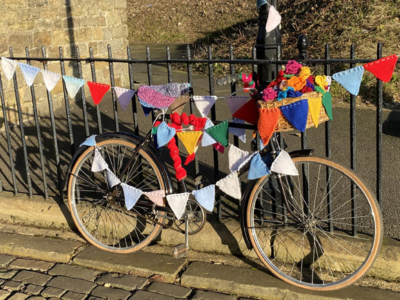 Yarn Bombing - Derby Days Out