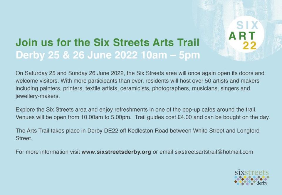 Six Streets Art Trail - Derby Days Out