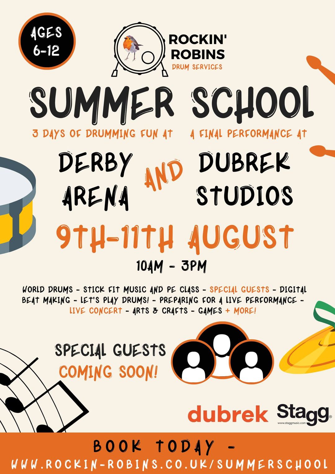 Rockin' Robins Summer School - Derby Days Out