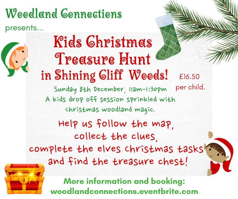 Children's Christmas Treasure Hunt & Woodland Adventure - Derby Days Out