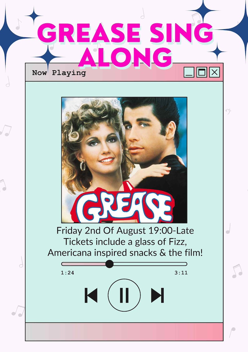 Grease Sing Along - Derby Days Out