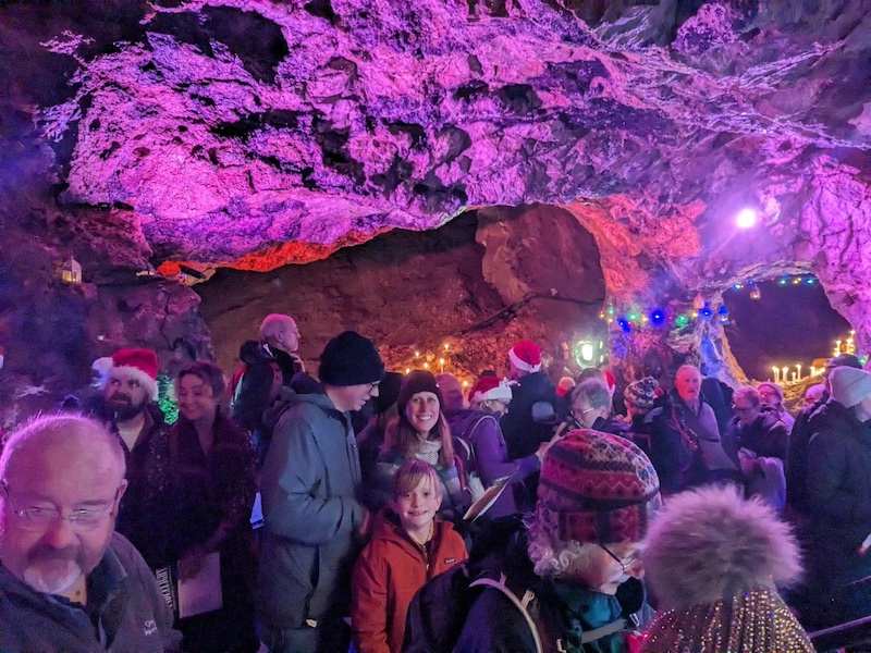 Carols by Candlelight — Treak Cliff at Christmas - Derby Days Out