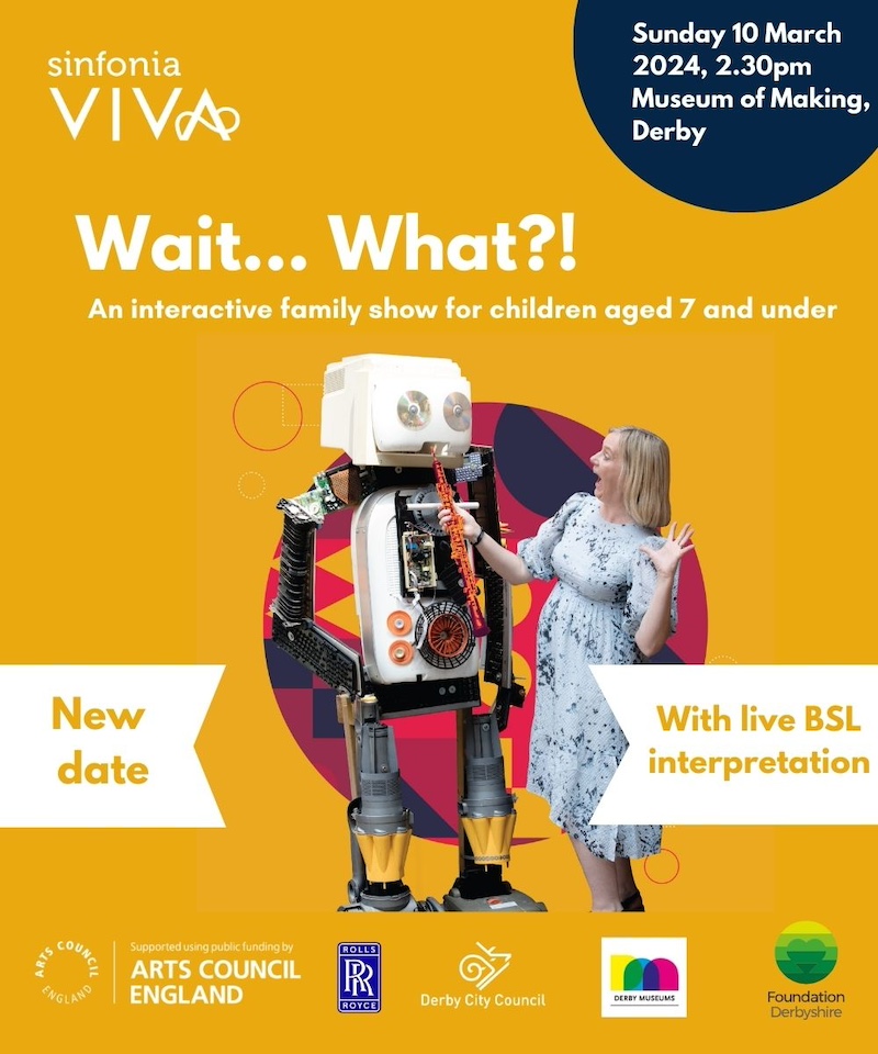 Wait... What?! - Sinfonia Viva Family Show - Derby Days Out