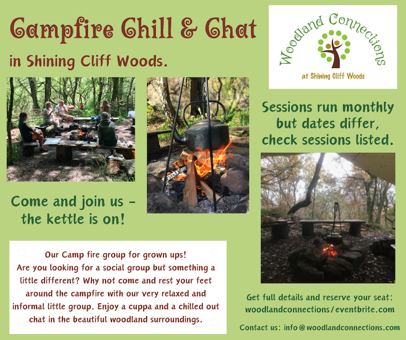Woodland Campfire Chill & Chat - Derby Days Out