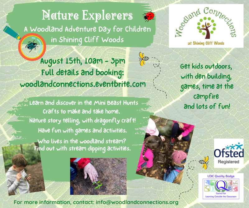 Nature Explorers - A Woodland Adventure Day for Children - Derby Days Out