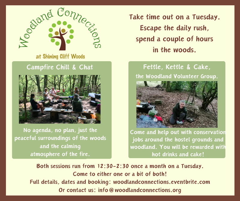 Fettle, Kettle & Cake - Woodland Volunteers. - Derby Days Out