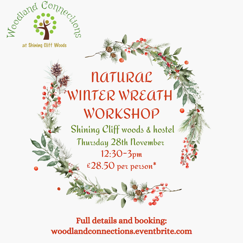 Natural Winter Wreath Workshop - Derby Days Out